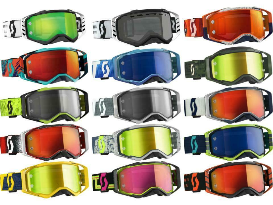 Scott Usa Prospect Goggle Multi-colors Works Lens Motocross Off-road Mx/atv/utv