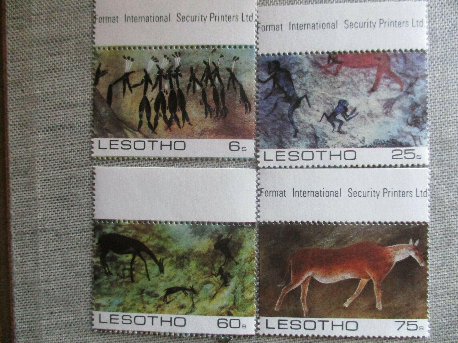 Lesotho, Scott#398-401, Mnh